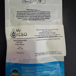 NoMi Rest - Sleep custom formulated gummy - Zero THC product