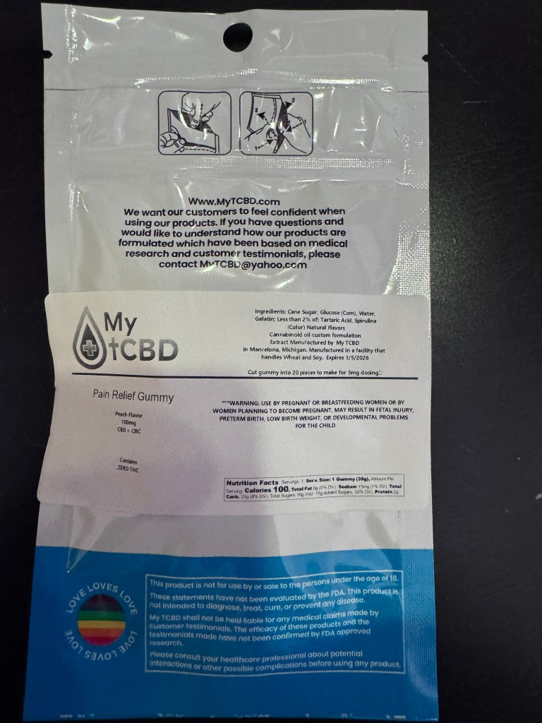 My TCBD Customized Gummys